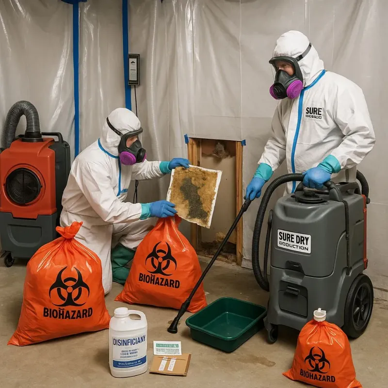 Contaminated Water Handling Protocols process in Penndel, PA